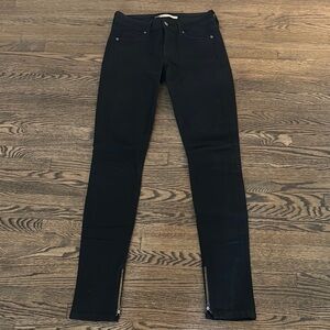 Vince zippered leg jeans